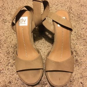Tan wedges